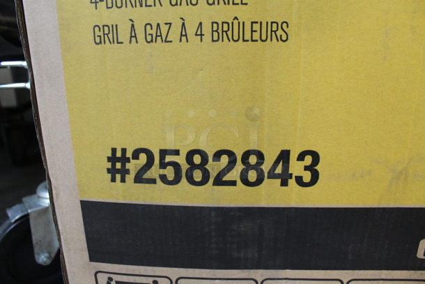BRAND NEW IN BOX! Char-Broil Performance2582843 Metal Propane Gas Powered 4 Burner Grill. Stock Picture Used For Gallery. - Image 5 of 7