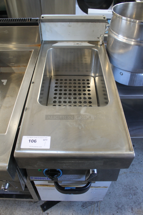 Modular Stainless Steel Commercial Gas Powered Pasta Cooker.  - Image 1 of 7