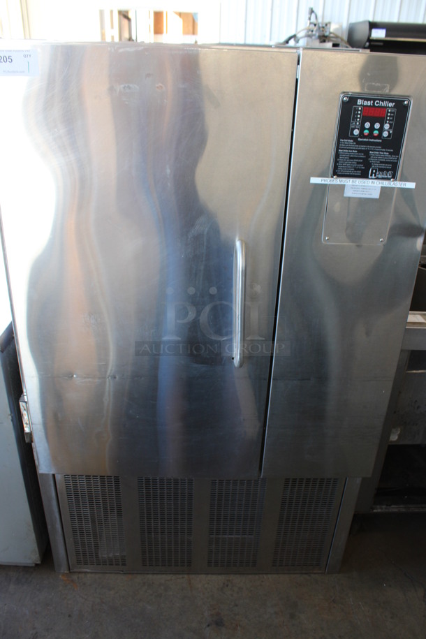2012 Randell Model BC-18 Stainless Steel Commercial Floor Style Blast Chiller w/ 4 Probes. 115/230 Volts, 1 Phase. 40x33x65