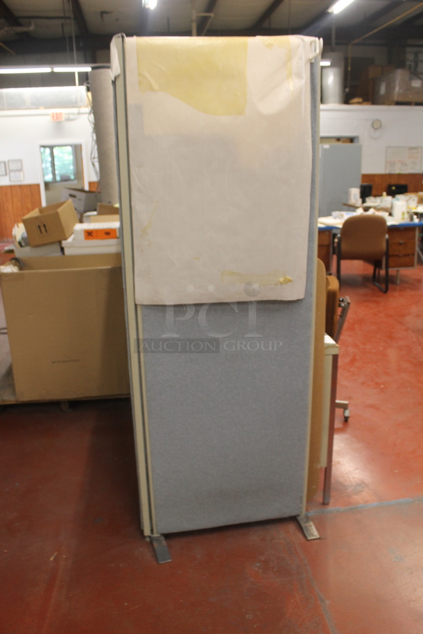 ALL ONE MONEY! ROOM LOT of 3 Gray Room Dividers. Includes 62x72 - Image 3 of 3