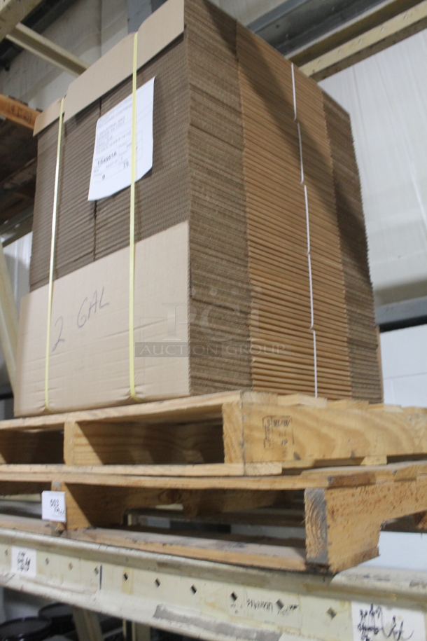 ALL ONE MONEY! PALLET LOT of BRAND NEW Cardboard Boxes. BUYER MUST REMOVE. - Image 3 of 3