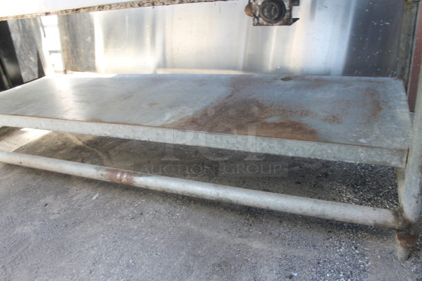 Eagle Stainless Steel Commercial Gas Powered 4 Well Steam Table w/ Cutting Board and Under Shelf. - Image 5 of 8