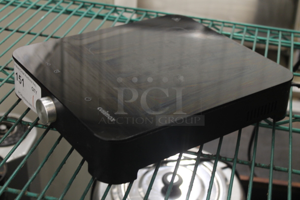 Cusimax CMIC 180 Metal Electric Powered Single Burner Induction Range. 120 Volts, 1 Phase.  - Image 2 of 3