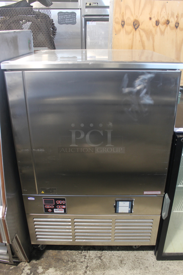 2012 Piper Products Servolift Eastern RCM054S Stainless Steel Commercial Floor Style Single Door Blast Chiller w/ Probe on Commercial Casters. 208-240 Volts, 1 Phase. - Image 1 of 11