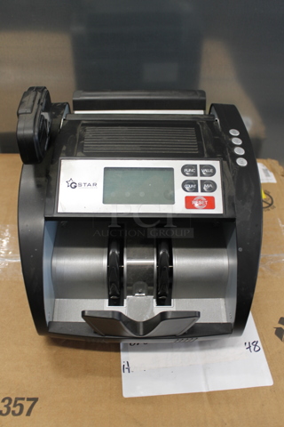 Star Technologies GS NX560B Countertop Cash / Bill Counting Machine. Tested and Working!