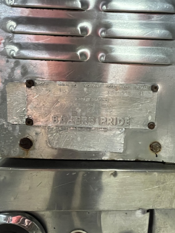 Bakers Pride 2 Deck Pizza Oven, Tested & Working! - Image 2 of 4