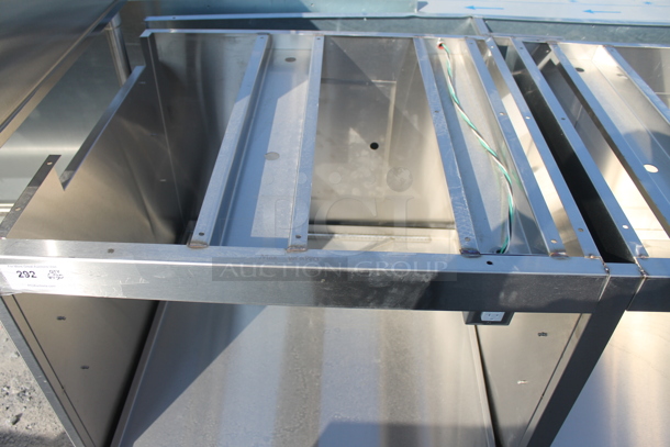 BRAND NEW! Stainless Steel Counter Frame w/ Under Shelf. - Image 3 of 7