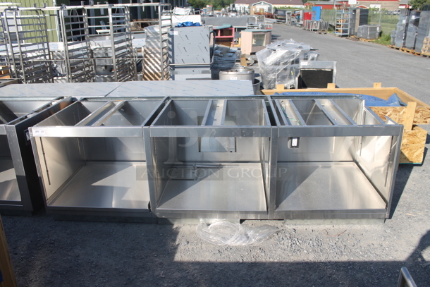 BRAND NEW! Stainless Steel Counter Frame w/ Under Shelf. - Image 1 of 7