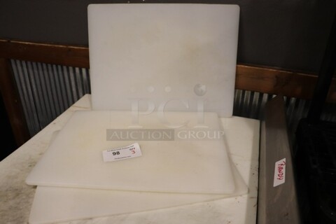 White Cutting Boards 
20"x15"
QTY 3
Your Bid x 3 