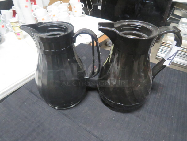 Insulated Hot/Cold Swirl Carafe. No Lid. 2XBID - Image 1 of 1