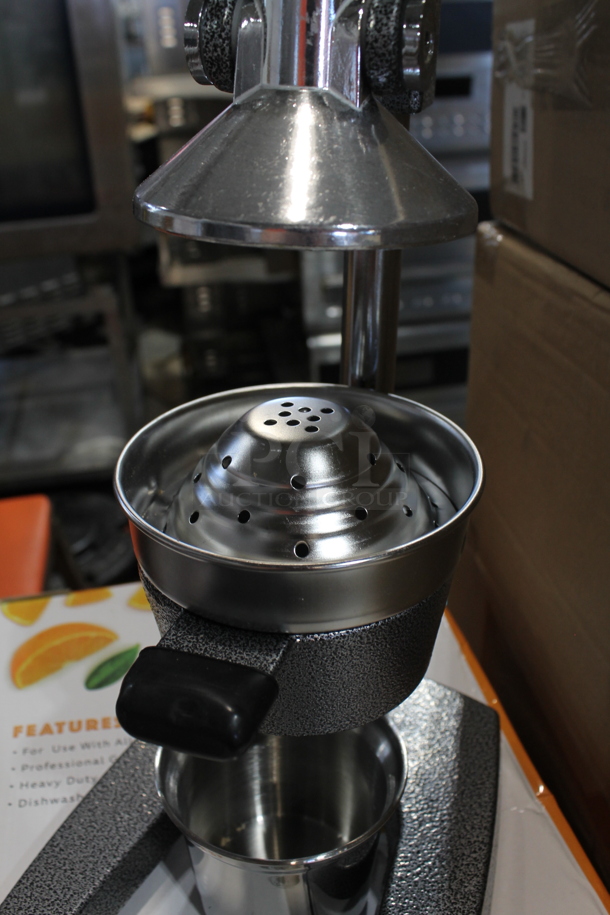 2 BRAND NEW IN BOX! Eurolux ELJ5002G Heavy Duty Cast Iron Juicer. 2 Times Your Bid! - Image 3 of 4