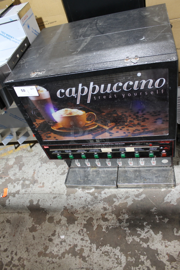 Cecilware GB8MWLD Metal Commercial Countertop Cappuccino Machine. 120 Volts, 1 Phase. 