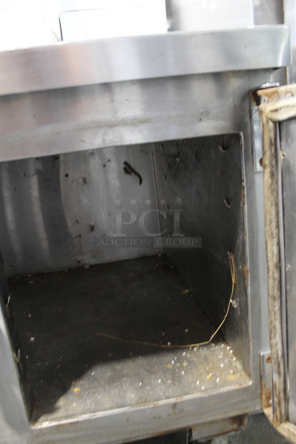 Stainless Steel Commercial 4 Door Work Top Unit. Cannot Test Due To Missing Power Cord - Image 6 of 7
