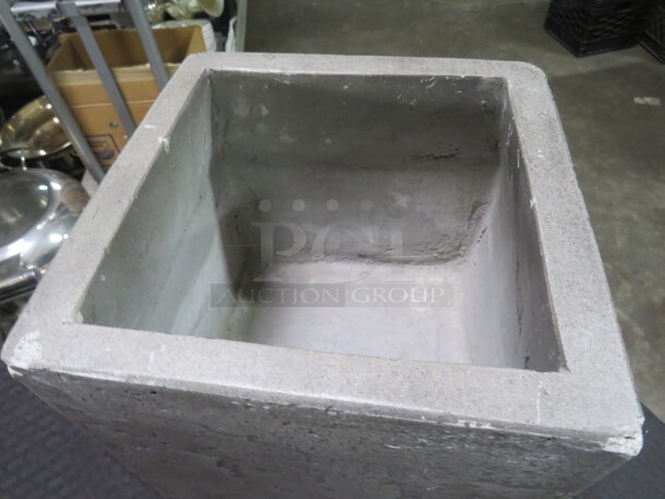 One 10X10X10 Heavy Planter. - Image 2 of 2