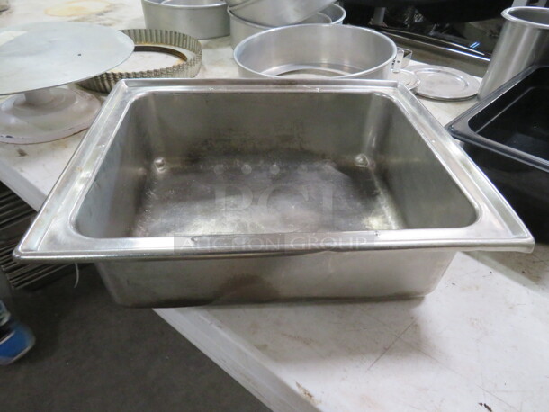 1/2 Size 4 Inch Deep Chafer Pan. 