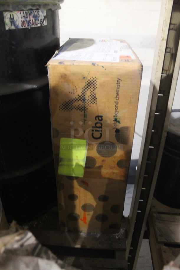 ALL ONE MONEY! PALLET LOT OF Various Items Including Bi Flare 83 Luster Pigment, SeamTek Grout and Finish Resin, Organic Peroxide, Spectrum Chemical, Min-u-sil 10 Silica. BUYER MUST REMOVE.  - Image 8 of 12