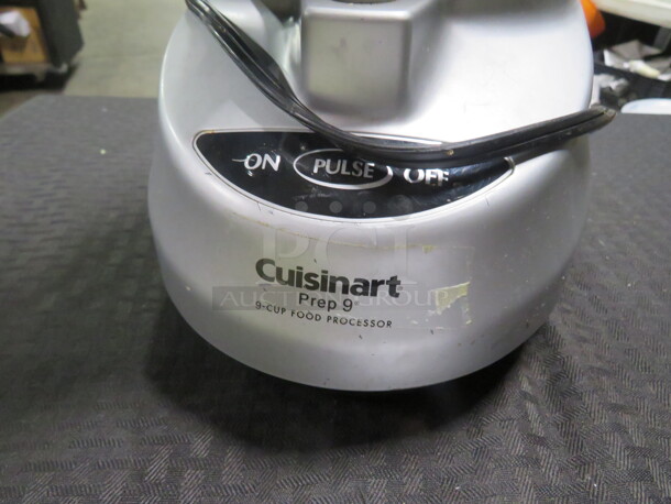 One Cuisinart 9 Cup Food Processor. - Image 2 of 2