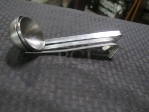 2oz Stainless Steel Ladle. 3XBID