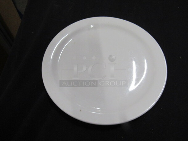 9 Inch White  Plate. 10XBID