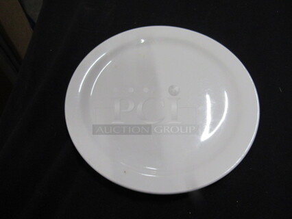 9 Inch White  Plate. 10XBID