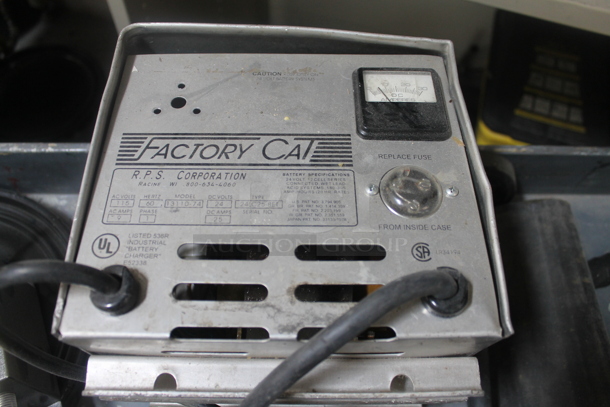 Gray Metal 2 Tier Cart on Commercial Casters. - Image 3 of 6