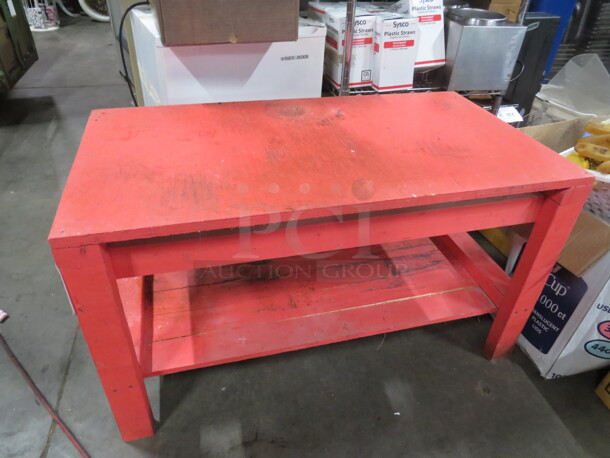 One 37.5X20X21 Table. - Image 1 of 2