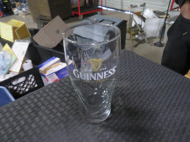 Guinness Beer Glass. 12XBID