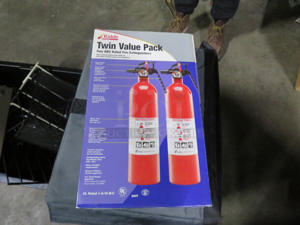 NEW Kidde Fire Extinguisher. 2XBID