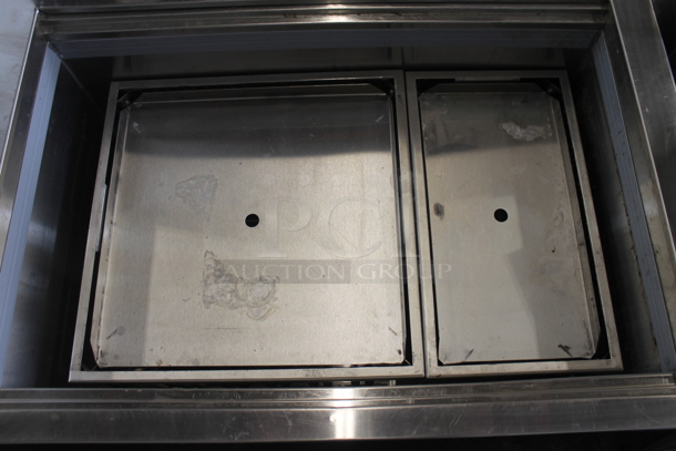 2012 PiperProducts R21 Stainless Steel Commercial Floor Style Tray Dispenser on Commercial Casters. 120 Volts, 1 Phase. Cannot Test - Unit Was Previously Hardwired  - Image 2 of 7