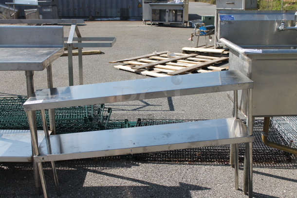 Stainless Steel 2 Tier Over Shelf. - Image 2 of 2