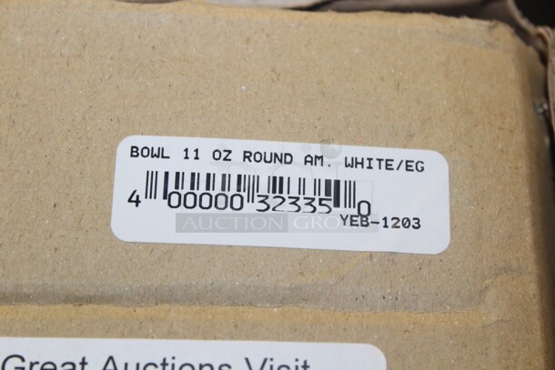 NEW IN BOX! 2 Boxes (6 Each) Tuxton 11oz White Bowls. 12X Your Bid!  - Image 3 of 3