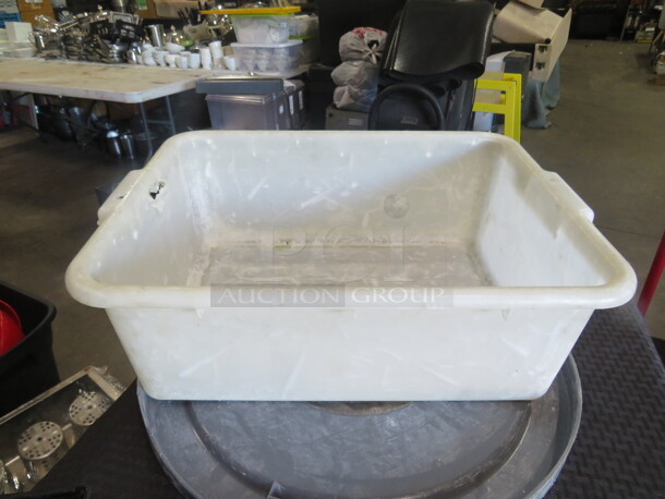 White Bussing Tub. 3XBID - Image 1 of 1