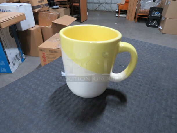 AT HOME Yellow Coffee Cup. 4XBID - Image 1 of 1