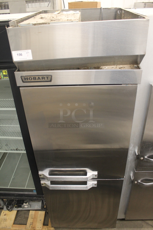 Hobart Commercial Pass Through Heated Hot Food Storage Cabinet Stainless Steel . 120V, 1 Phase. Tested and Working!