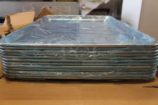 12 BRAND NEW SCRATCH AND DENT! Choice 407BUNFULL Metal Full Size Baking Pans. 12 Times Your Bid! - Image 3 of 7