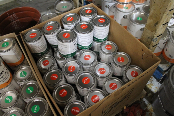 ALL ONE MONEY! PALLET LOT of Various Buckets Including Proflex Primer Part A and B. BUYER MUST REMOVE. - Image 3 of 4