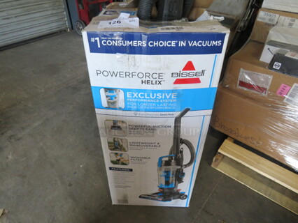 One Bissell Power Force Helix Vacuum