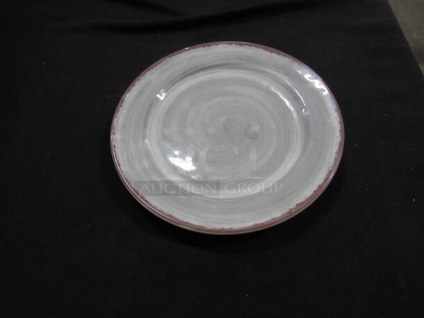 7 Inch Carlisle Grey Swirl Plate. 13XBID