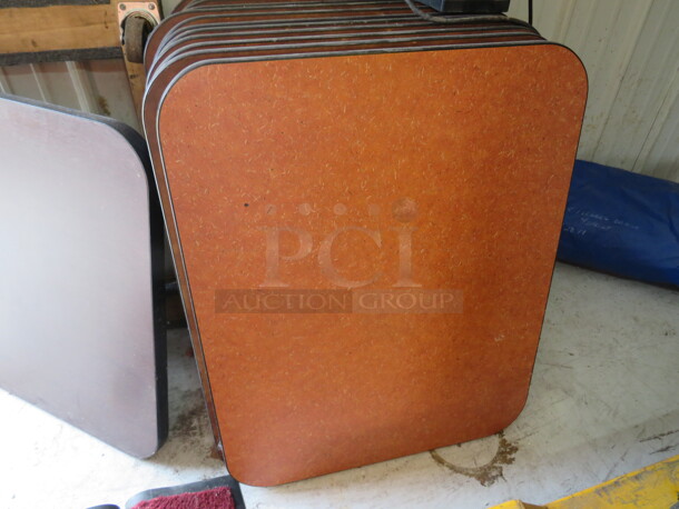 One Brown Laminate Tabletop. 30X4X29 - Image 1 of 1