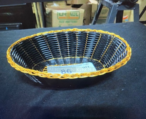 9X6.5 Bread/Chip Basket. 12XBID - Image 1 of 1