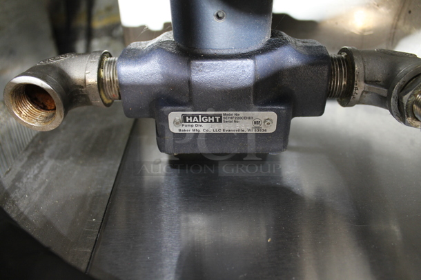 Stainless Steel Commercial Portable Oil Filter on Commercial Casters.  - Image 6 of 6