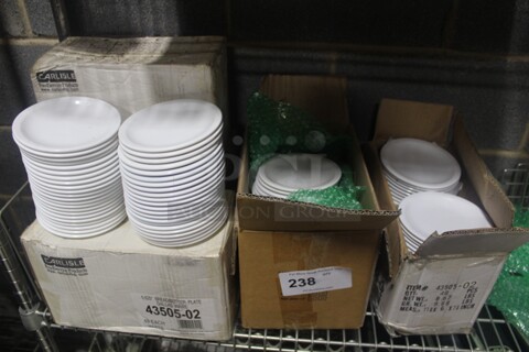 ALL ONE MONEY! Carlisle Plastic Bread/Butter Plates 