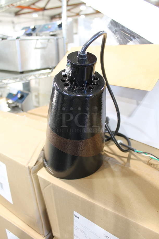 Hatco DL-1500-Cl Black and Brown Metal Warming Lamp. 120 Volts, 1 Phase. Tested and Does Not Power On - Image 3 of 6