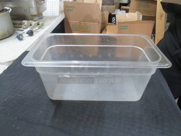 1/3 Size 6 Inch Deep Food Storage Container. 3XBID - Image 1 of 1