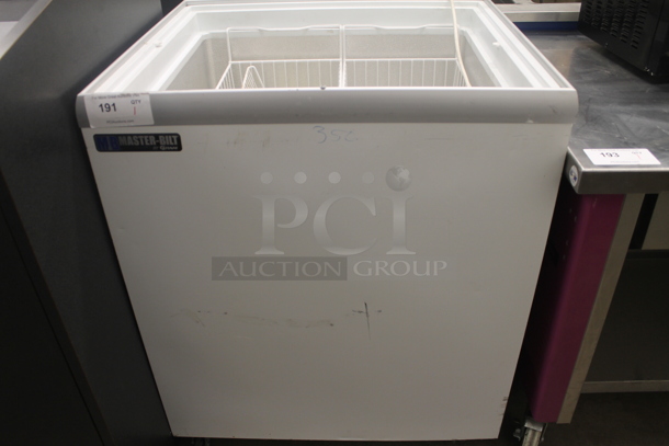 Master-Bilt EK26 Derby+ Commercial Electric Vertical White Freezer With Polycoated Shelves. 120V. Tested and Working! - Image 2 of 8