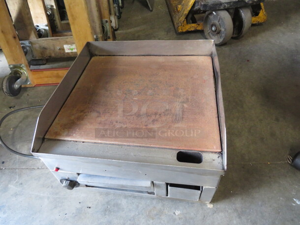 One Electric Griddle. 16X18X10 - Image 2 of 2