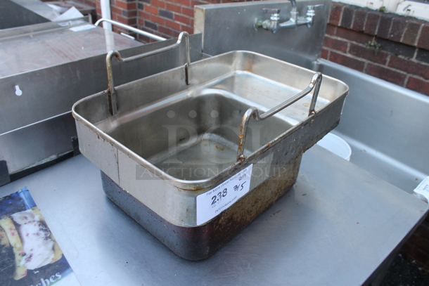 Stainless Steel Drop In For Countertop Fryer - Image 3 of 3