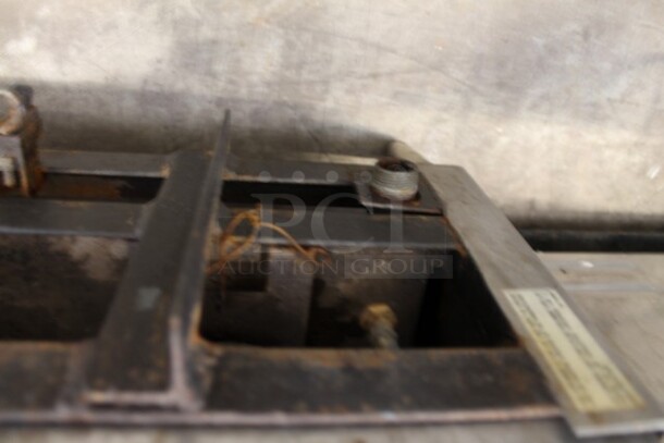 Garland Stainless Steel Commercial Countertop Natural Gas Powered Flat Top Griddle.  - Image 3 of 3