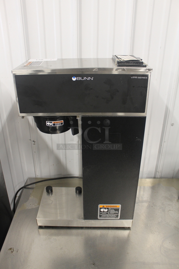 BRAND NEW! 2022 Bunn VPR-APS Stainless Steel Commercial Countertop Coffee Machine w/ Poly Brew Basket. 120 Volts, 1 Phase. Tested and Working! - Image 1 of 5