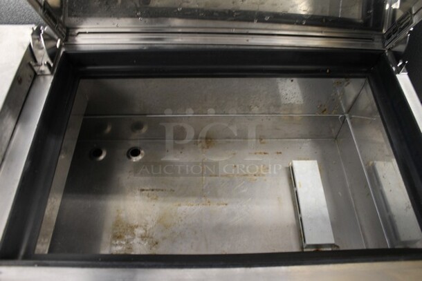 Turbo Air TPR-67SD ENERGY STAR Stainless Steel Commercial Pizza Prep Table on Commercial Casters. 115 Volts, 1 Phase.  Tested and Working! - Image 2 of 7